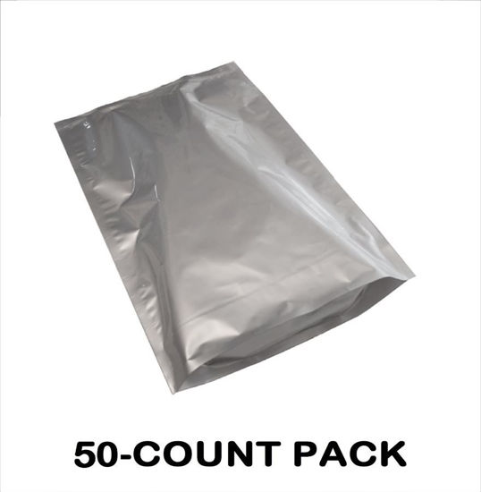 Picture of 5 Gallon 7-MIL Gusseted Zip Seal Mylar Bags (50-COUNT)