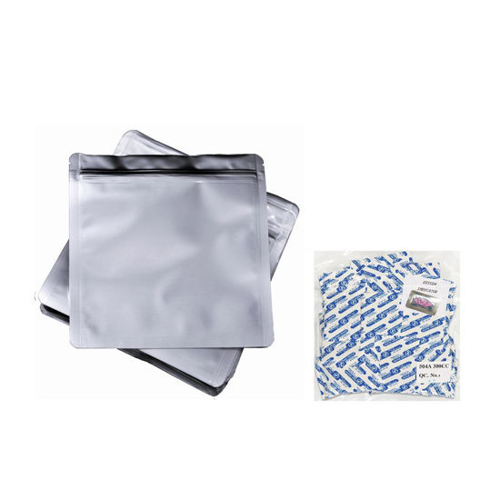 Picture of 2 Quart 7-Mil Zip Lock Mylar Bags plus 300 CC Oxygen Absorbers