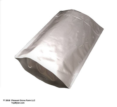 Picture of 2.5 Gallon 7-MIL Gusseted Zip Lock Mylar Bags