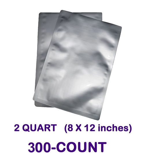 Picture of 2 Quart  7-Mil Standard Mylar Bag (300-COUNT)