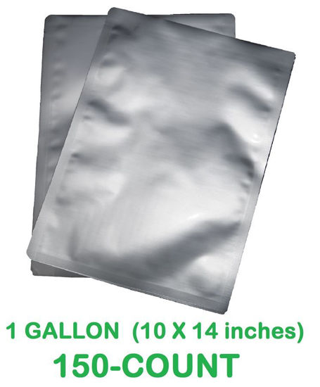 Picture of 1 Gallon 7-Mil Standard Mylar Bag (150-COUNT)