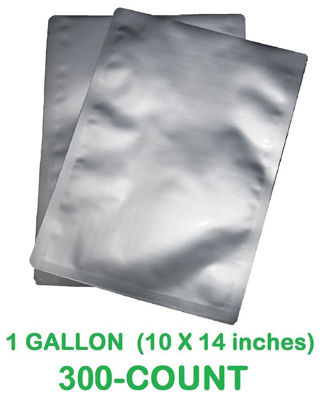 Picture of 1 Gallon 7-Mil Standard Mylar Bag (300-COUNT)