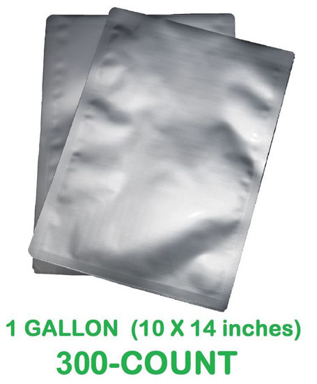 Picture of 1 Gallon 7-Mil Standard Mylar Bag (300-COUNT)