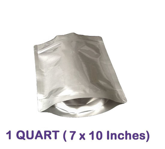 Quart Standard Seal-Top Mylar Storage Bags and Oxygen Absorbers