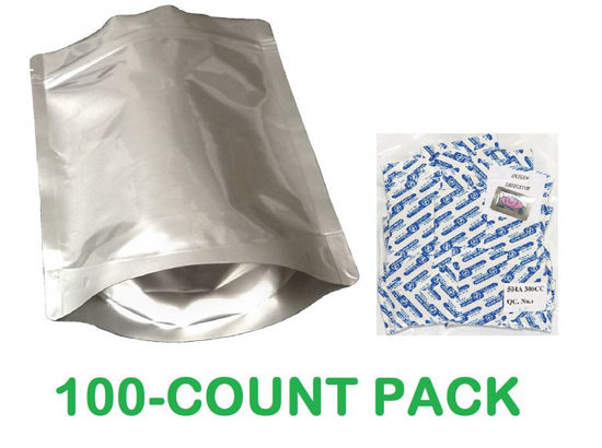 7-Mil Zip Seal Mylar Bags.