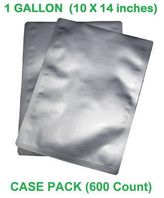 Picture of 1 Gallon 7-Mil Standard Mylar Bag (BULK-CASE)- 500 COUNT