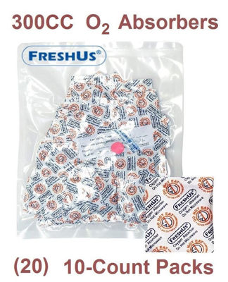 Picture of 300  CC O2 Absorbers   (20)  - 10 Count Packs