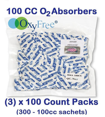 Picture of 100 CC O2 ABSORBER (3) - 100 Count Packs