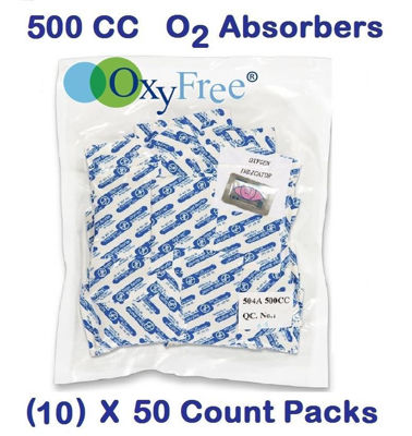 Picture of 500 CC  O2 Absorbers   (10) - 50 Count Packs