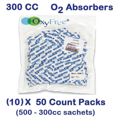 Picture of 300  CC O2 Absorbers   (10)  - 50 Count Packs