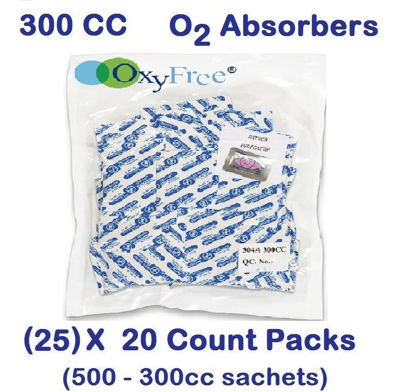 Picture of 300  CC O2 Absorbers   (25)  - 20 Count Packs
