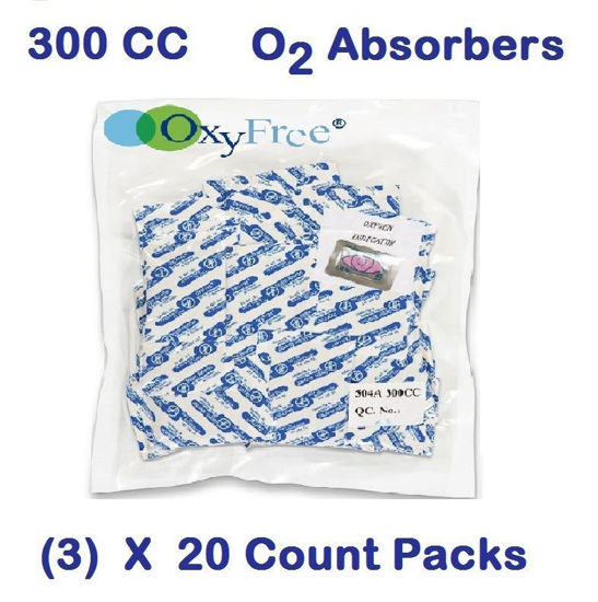 Picture of 300  CC O2 Absorbers   (3)  - 20 Count Packs