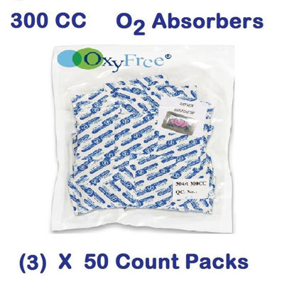 Picture of 300  CC O2 Absorbers   (3)  - 50 Count Packs