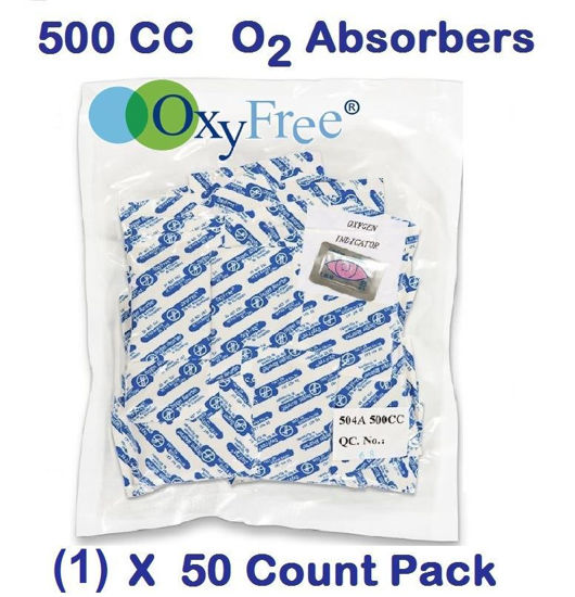 Picture of 500 CC  O2 Absorbers   (1) - 50 Count Pack