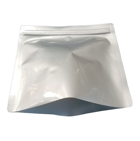 one quart size clear zip top bag
