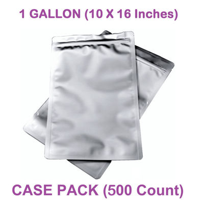 Picture of 1 Gallon 7-Mil Zip Lock Mylar Bags (BULK-CASE)- 500 COUNT