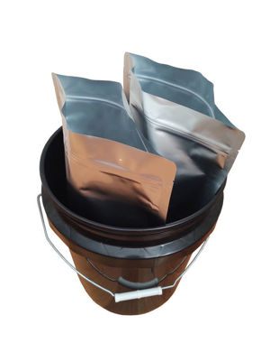 Picture of 2.5 Gallon 7-MIL Gusseted Zip Lock Mylar Bags