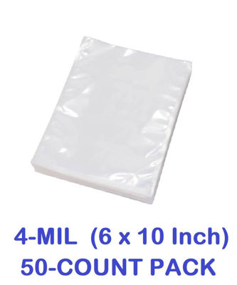 Picture of 4-MIL (6 x 10 Inch) Vacuum Chamber Pouch (50-COUNT)