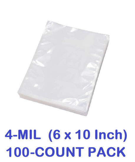 Picture of 4-MIL (6 x 10 Inch) Vacuum Chamber Pouch (100-COUNT)