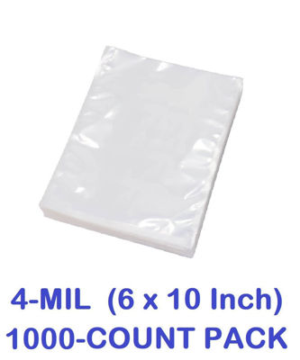 Picture of 4-MIL (6 x 10 Inch) Vacuum Chamber Pouch (1000-COUNT)