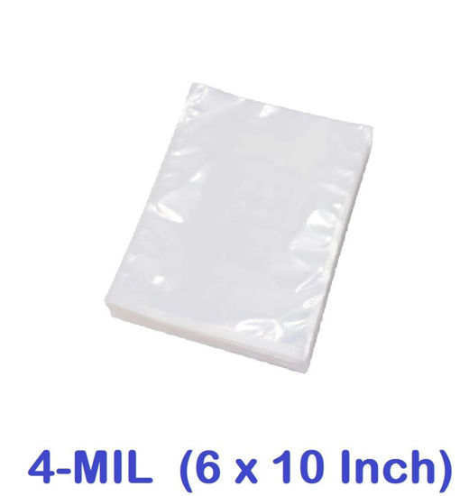 Picture of 6 x 10 INCH  4-Mil Chamber Vacuum Pouch