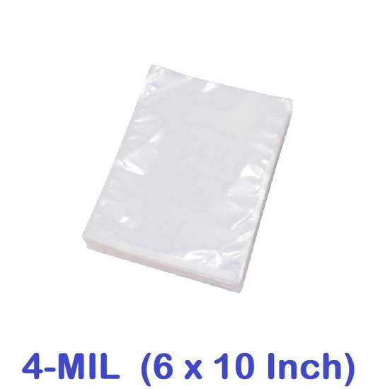 6 X 10 Vacuum Chamber Pouches 4-Mil 1000 in a Box