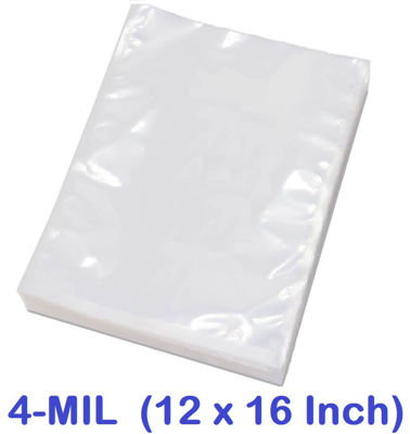 Picture of 12 x 16 INCH  4-Mil Chamber Vacuum Pouch