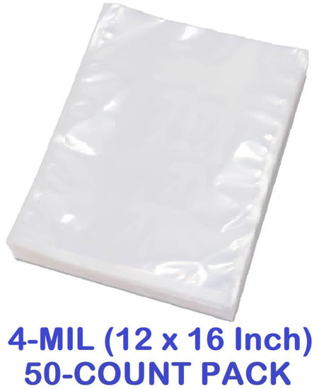 Picture of 4-MIL (12 x 16 Inch) Vacuum Chamber Pouch (50-COUNT)