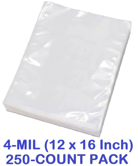 Picture of 4-MIL (12 x 16 Inch) Vacuum Chamber Pouch (250-COUNT)