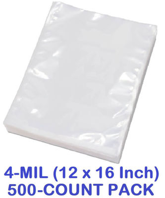 Picture of 4-MIL (12 x 16 Inch) Vacuum Chamber Pouch (500-COUNT)