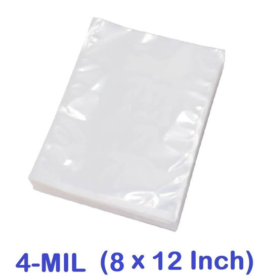 Picture of 8 x 12 INCH  4-Mil Chamber Vacuum Pouch