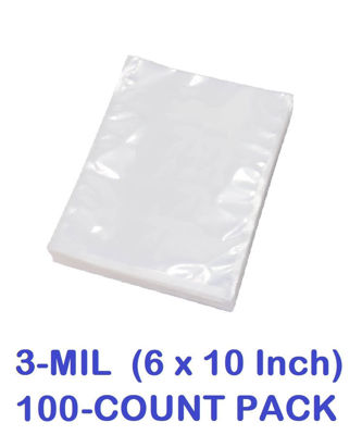 Picture of 3-MIL (6 x 10 Inch) Vacuum Chamber Pouch (100-COUNT)