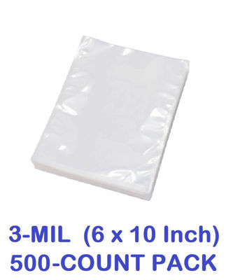 Picture of 3-MIL (6 x 10 Inch) Vacuum Chamber Pouch (500-COUNT)