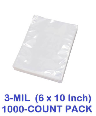 Picture of 3-MIL (6 x 10 Inch) Vacuum Chamber Pouch (1000-COUNT)