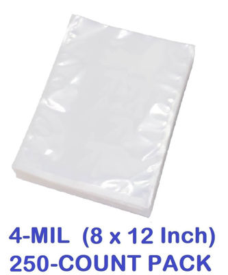 Picture of 4-MIL (8 x 12 Inch) Vacuum Chamber Pouch (250-COUNT)
