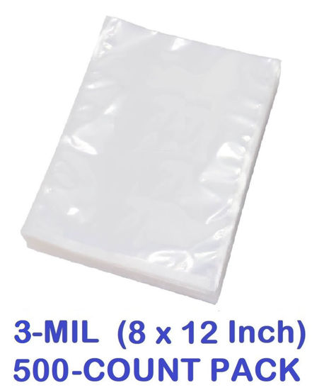 Picture of 3-MIL (8 x 12 Inch) Vacuum Chamber Pouch (500-COUNT)