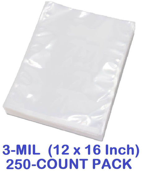 Picture of 3-MIL (12 x 16 Inch) Vacuum Chamber Pouch (250-COUNT)