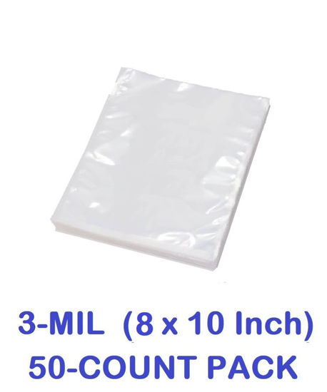 Picture of 3-MIL (8 x 10 Inch) Vacuum Chamber Pouch (50-COUNT)
