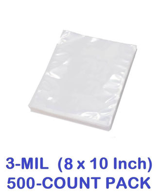 Picture of 3-MIL (8 x 10 Inch) Vacuum Chamber Pouch (500-COUNT)