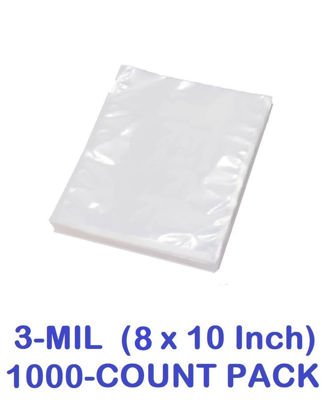 Picture of 3-MIL (8 x 10 Inch) Vacuum Chamber Pouch (1000-COUNT)