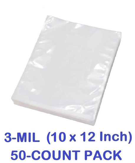 Picture of 3-MIL (10 x 12 Inch) Vacuum Chamber Pouch (50-COUNT)