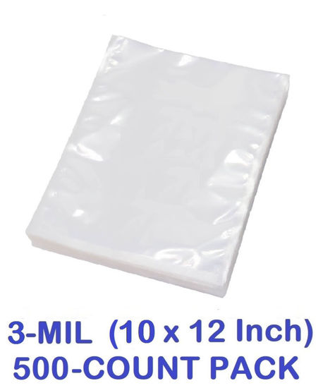 Picture of 3-MIL (10 x 12 Inch) Vacuum Chamber Pouch (500-COUNT)