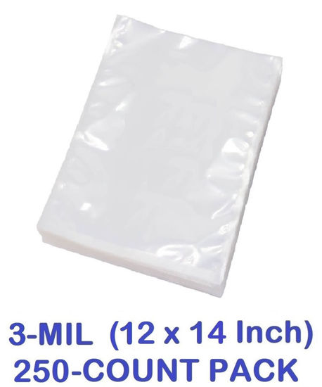 Picture of 3-MIL (12 x 14 Inch) Vacuum Chamber Pouch (250-COUNT)