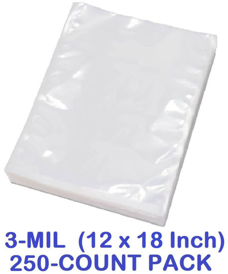 Picture of 3-MIL (12 x 18 Inch) Vacuum Chamber Pouch (250-COUNT)