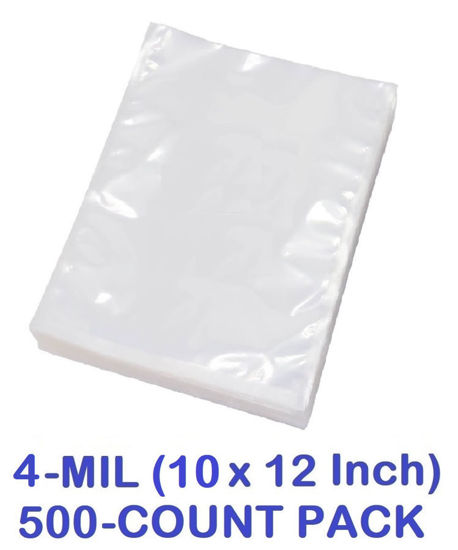 Picture of 4-MIL (10 x 12 Inch) Vacuum Chamber Pouch (500-COUNT)