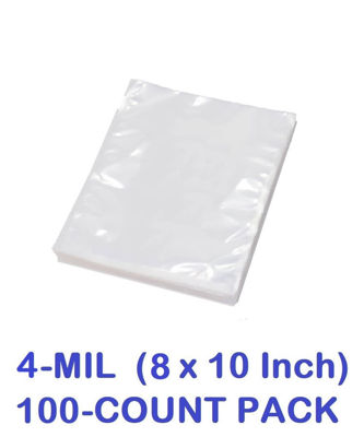 Picture of 4-MIL (8 x 10 Inch) Vacuum Chamber Pouch (100-COUNT)