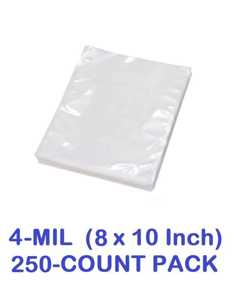 Picture of 4-MIL (8 x 10 Inch) Vacuum Chamber Pouch (250-COUNT)