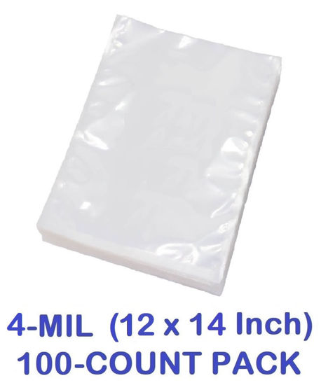 Picture of 4-MIL (12 x 14 Inch) Vacuum Chamber Pouch (100-COUNT)