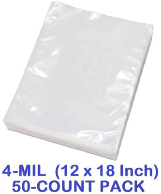 Picture of 4-MIL (12 x 18 Inch) Vacuum Chamber Pouch (50-COUNT)