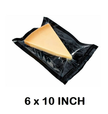 Picture of 6 x 10 INCH  Black-backed Chamber Vacuum Pouch